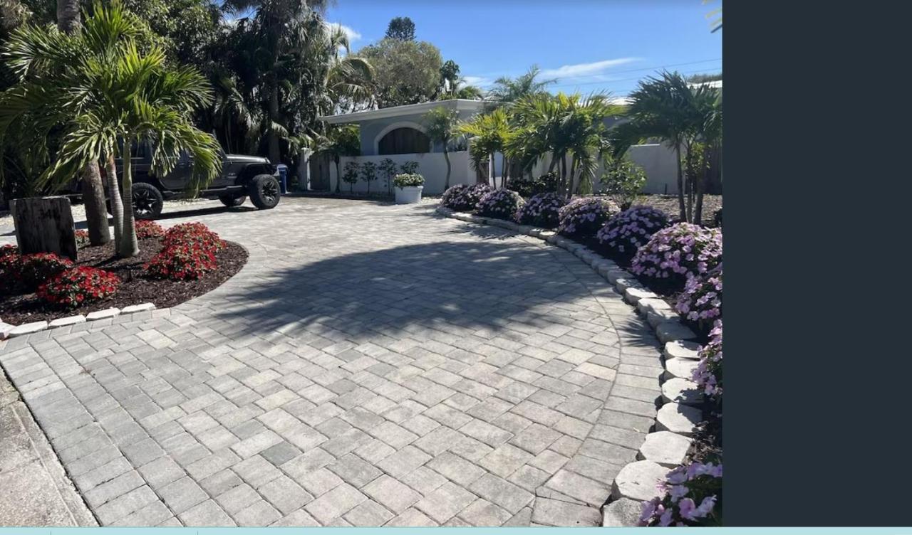 Pool/Waterfront Home 5 Min Walk To Siesta Key Village And Beach Exterior photo